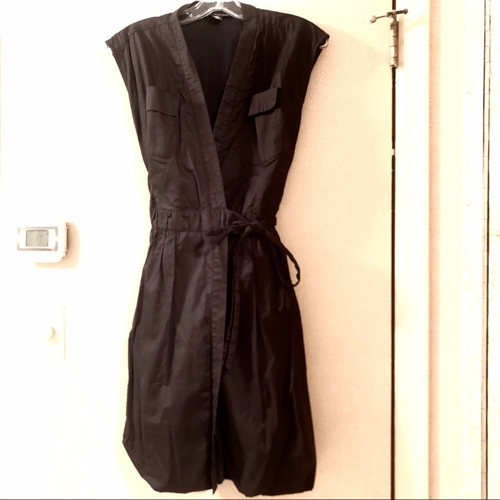 Kenneth Cole sleeveless wrap dress